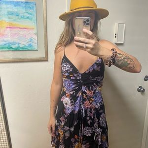 Free people floral sun dress